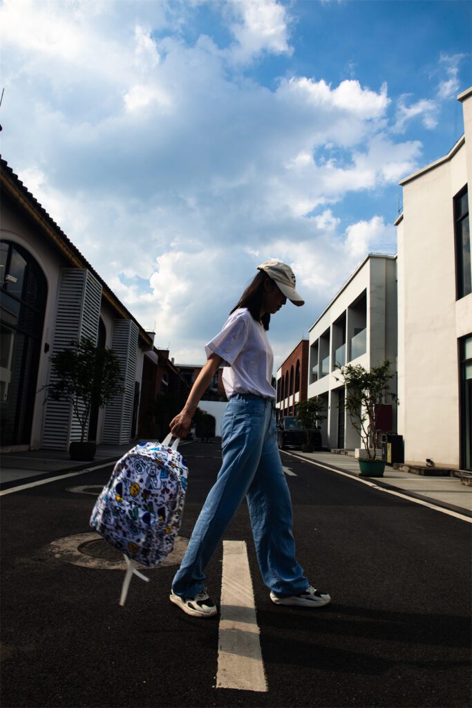 RAKU is a stylish and playful backpack built for daily use. Featuring an anti-theft back pocket and padded 15" laptop compartment, it keeps school essentials safe and secure.