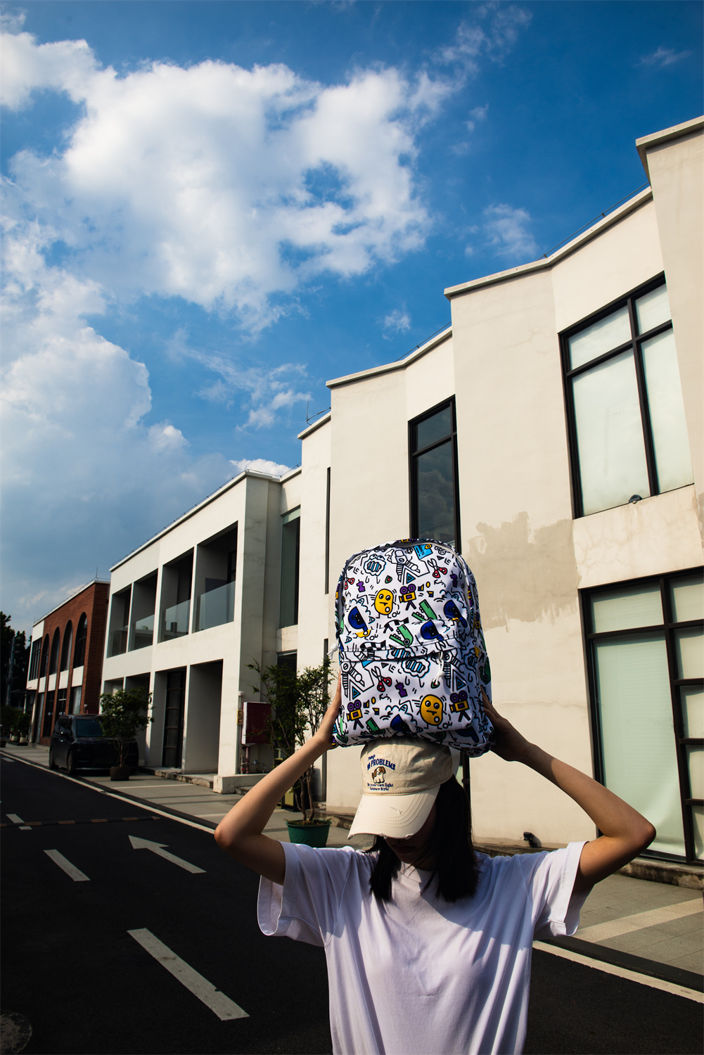 RAKU is a stylish and playful backpack built for daily use. Featuring an anti-theft back pocket and padded 15" laptop compartment, it keeps school essentials safe and secure.